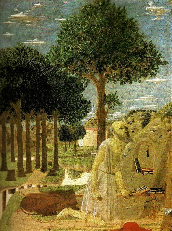 Piero della Francesca berlin staatliche museen tempera on panel Sweden oil painting art